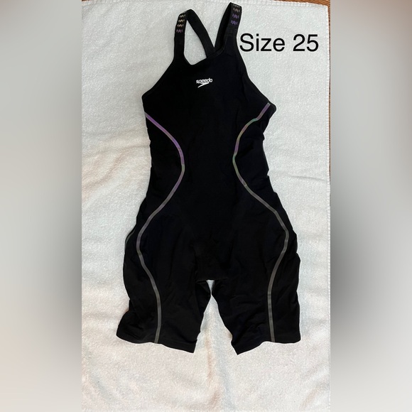 Speedo Black Performance Swimwear - Picture 1 of 5